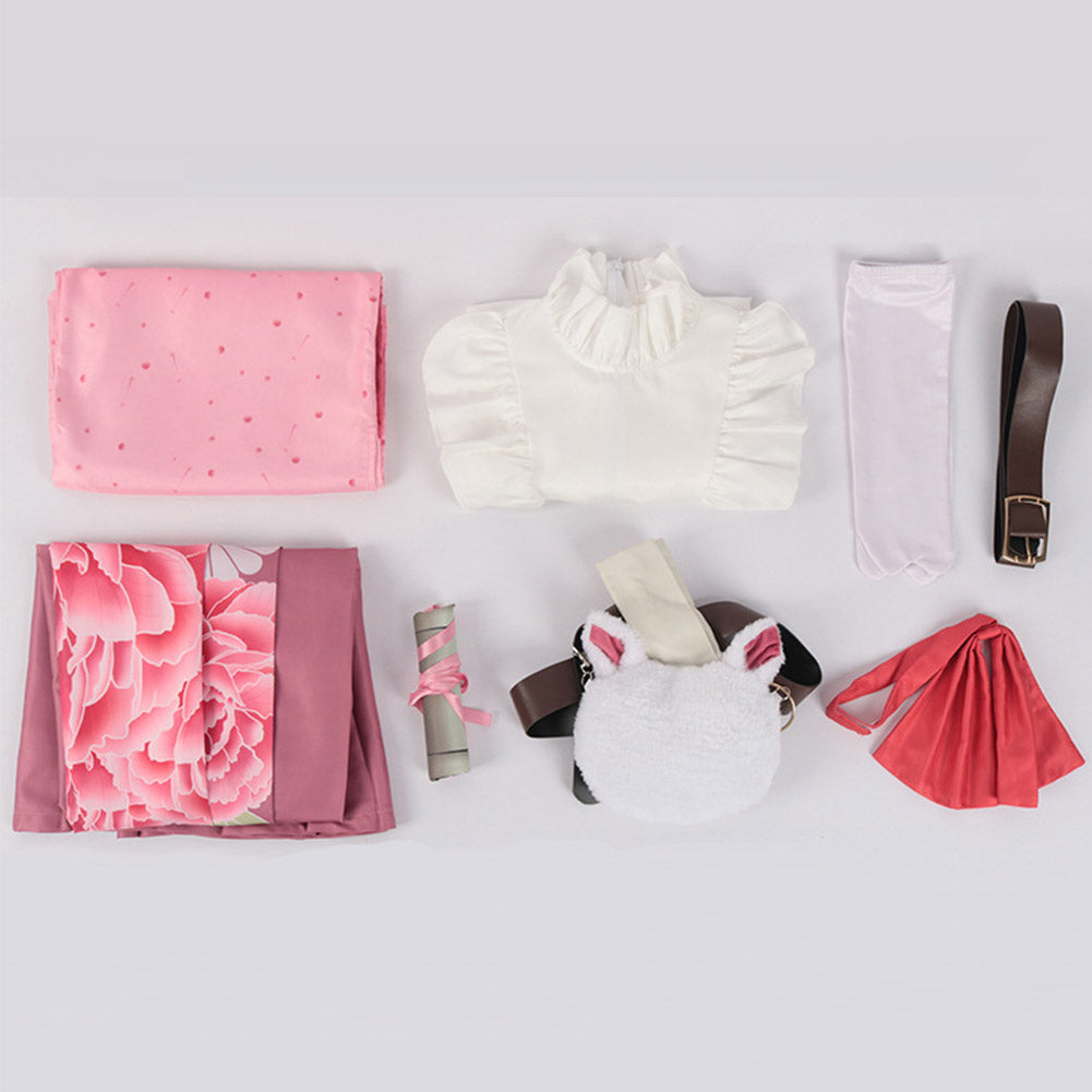 Kamado Nezuko Cosplay Costume Kimono Cosplay Outfits