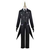 Anime Kuroshitsuji Sebastian Michaelis Black Outfit Cosplay Costume Outfits Halloween Carnival Suit