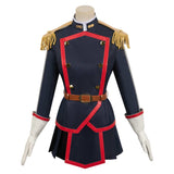 Anime Mato Seihei no Slave Kyoka Uzen Women Blue Dress Outfit Cosplay Costume Outfits Halloween Carnival Suit