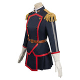 Anime Mato Seihei no Slave Kyoka Uzen Women Blue Dress Outfit Cosplay Costume Outfits Halloween Carnival Suit