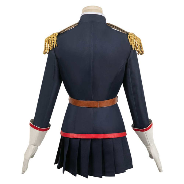 Anime Mato Seihei no Slave Kyoka Uzen Women Blue Dress Outfit Cosplay ...