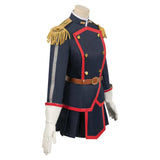 Anime Mato Seihei no Slave Kyoka Uzen Women Blue Dress Outfit Cosplay Costume Outfits Halloween Carnival Suit