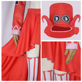 Anime One Piece Belo Betty Women Red Suit Cosplay Costume Outfits Halloween Carnival Suit