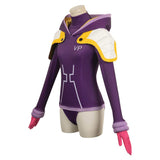 Anime One Piece Jewelry Bonney Women Purple Jumpsuit Cosplay Costume Outfits Halloween Carnival Suit