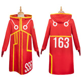 Anime One Piece Luffy Red Suit Cosplay Costume Outfits Halloween Carnival Suit