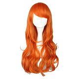 Anime One Piece Nami Cosplay Wig Heat Resistant Synthetic Hair Carnival Halloween Party Props