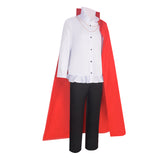 Anime One Piece Sanji Top Pants With Cloak Set Cosplay Costume Outfits Halloween Carnival Suit