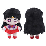 Anime Sailor Moon Hino Rei Cosplay Plush Toys Cartoon Soft Stuffed Dolls Mascot Birthday Xmas Gifts Orignal Design