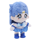 Anime Sailor Moon Mizuno Ami Cosplay Plush Toys Cartoon Soft Stuffed Dolls Mascot Birthday Xmas Gifts Orignal Design