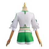 Anime Sousou no Frieren Kanne Women Green Set Cosplay Costume Outfits Halloween Carnival Suit