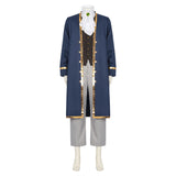 Anime Sousou No Frieren Lügner Blue Outfit Cosplay Costume Outfits Halloween Carnival Suit