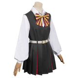 Anime Whisper Me a Love Song Kino Himari Women Blcak Dress Cosplay Costume Outfits Halloween Carnival Suit