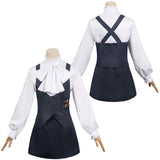 Anime Yor Forger Women Blue And White Dress Set Cosplay Costume Outfits Halloween Carnival Suit