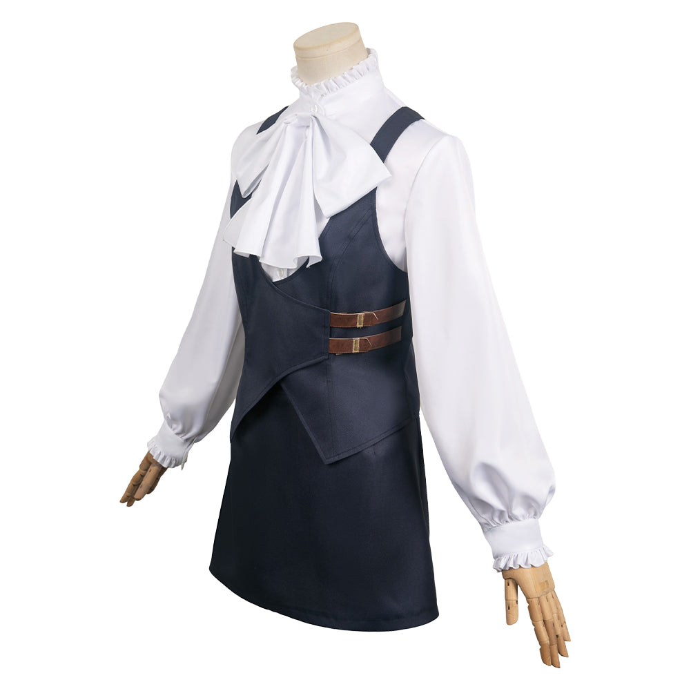 Anime Yor Forger Women Blue And White Dress Set Cosplay Costume Outfit –  TrendsinCosplay