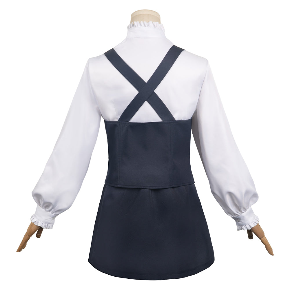 Anime Yor Forger Women Blue And White Dress Set Cosplay Costume Outfit –  TrendsinCosplay