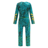 Aquaman and the Lost Kingdom Kdis Children Mera Cosplay Costume Jumpsuit Outfits Halloween Carnival Suit