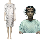 Stranger Things Season 4 (2022) Eleven Cosplay Costume Dress  Outfits Halloween Carnival Suit