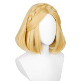 The Legend of Zelda Zelda Princess Short Cosplay Wig Heat Resistant Synthetic Hair Carnival Halloween Props
