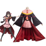 Kono Subarashii Sekai ni Bakuen wo Megumin Outfits Halloween Carnival Party Suit Cosplay Costume