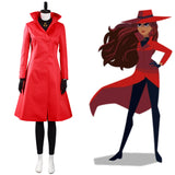Anime Carmen Sandiego-Carmen Halloween Carnival Suit Cosplay Costume Outfits