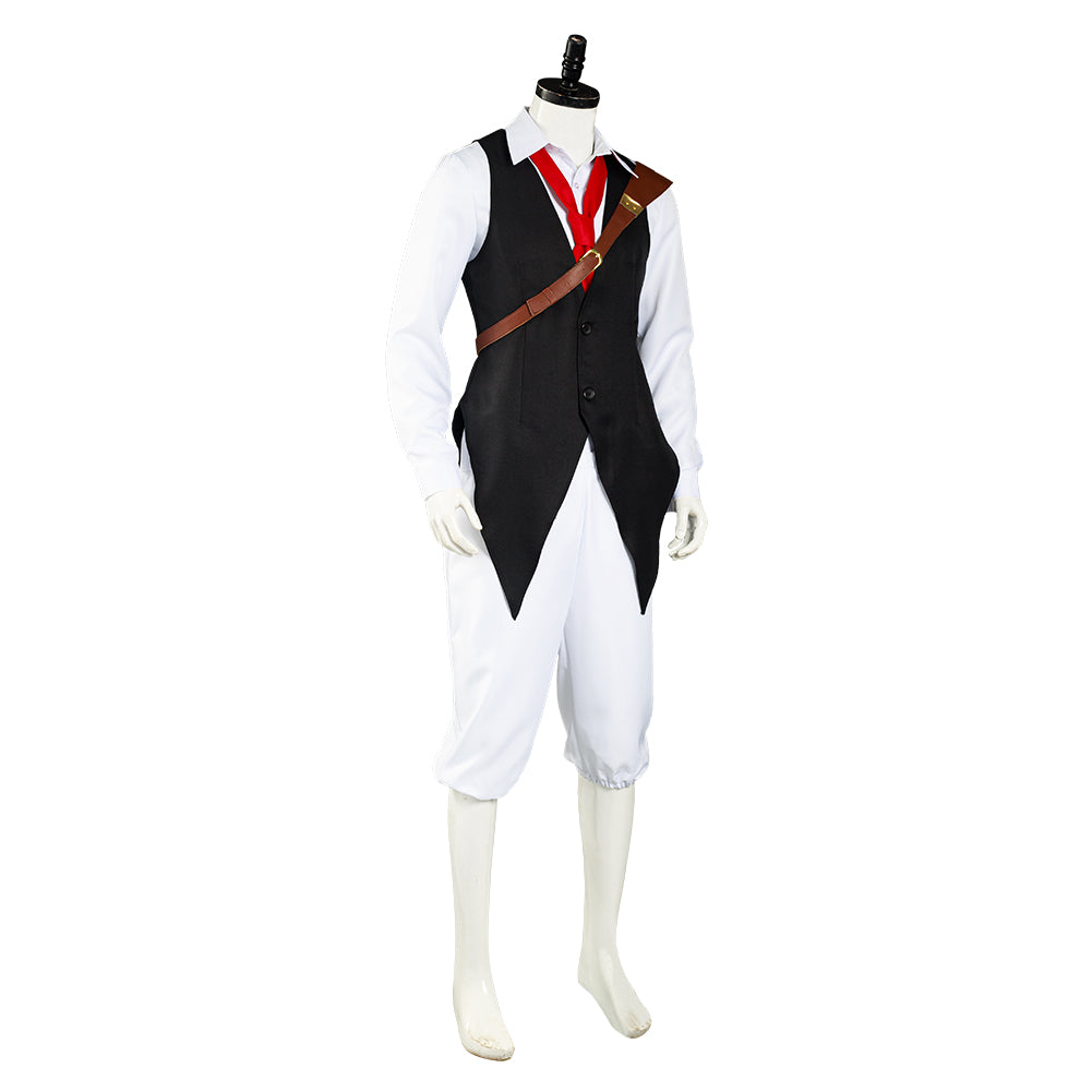 The Seven Deadly Sins Meliodas Halloween Carnival Suit Cosplay Costume Shirt Pants Outfits