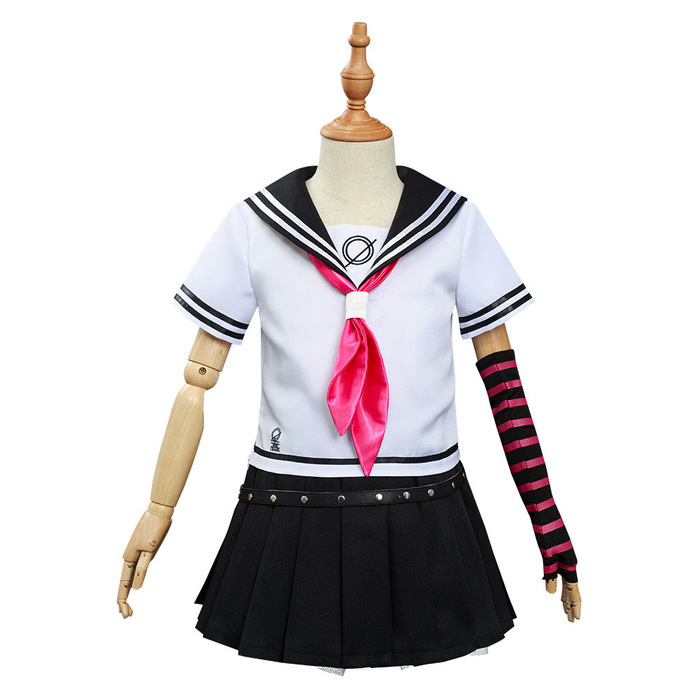 Danganronpa Dangan Rondo -Yuibu Miota Halloween Carnival Suit Cosplay Costumes Kids Girls School Uniform Dress Outfits