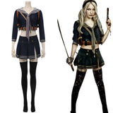 Sucker Punch- Baby Doll Cosplay Halloween Carnival Suit Cosplay Costume Women Uniform Skirt Outfits