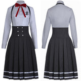 Anime Danganronpa V3 Shirogane Tsumugi JK Uniform Dress Outfit Cosplay Costume Halloween Carnival Costume