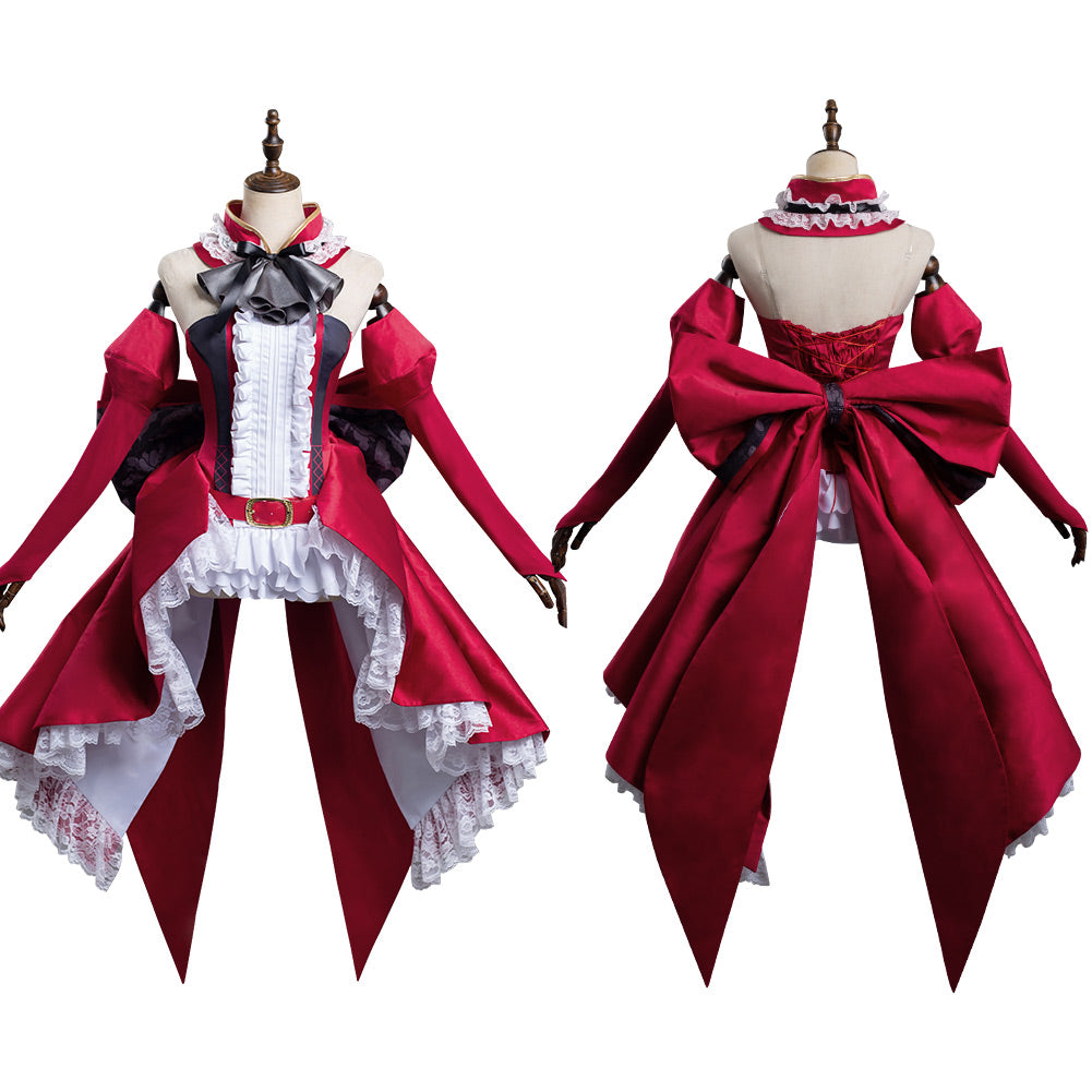 Fate/Grand Order FGO Tristan Halloween Carnival Suit Cosplay Costume Jumpsuit Outfits