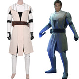 Star Wars: The Clone Wars -Obi- Wan Kenobi Halloween Carnival Suit Cosplay Costume Coat Uniform Outfits