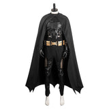 The Flash Batman Men Jumpsuit Cloak Outfits Halloween Carnival Cosplay Costume
