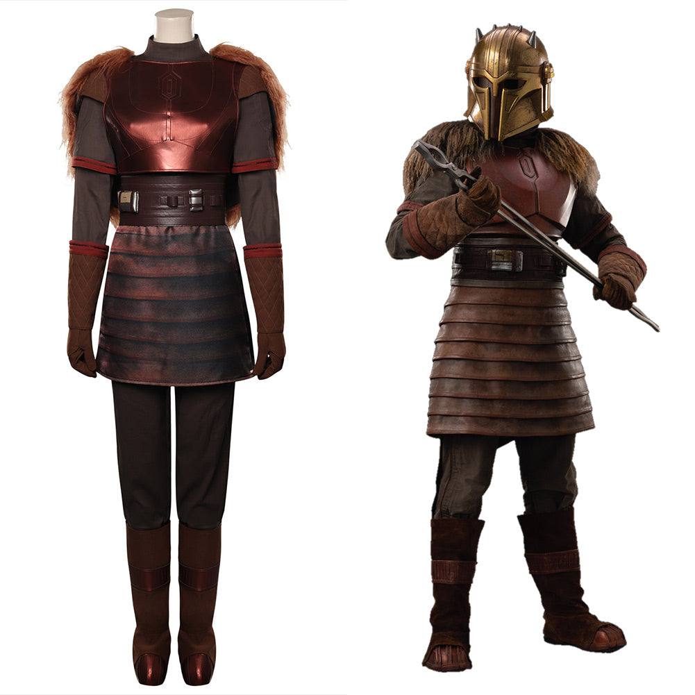 The Mando The Book of Boba Fett The Armor Cosplay Costume Outfits Halloween Carnival Suit