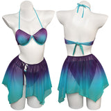 The Little Mermaid Ariel Swimsuit Cosplay Costume Outfits Halloween Carnival Party Disguise Suit