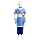 Avatar: the last Airbender Katara Halloween Carnival Suit Cosplay Costume for Kids Children