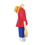 One Piece - Monkey D. Luffy Cosplay Costume Uniform Outfits Halloween Carnival Suit
