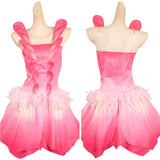 Barbie Fairytopia Elina Pink Dress Cosplay Costume Outfits Halloween Carnival Suit