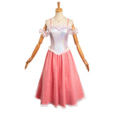 Barbie Movie Clara Pink Outfits Halloween Carnival Suit Cosplay Costume