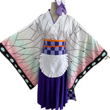 Anime Demon Slayer: Kimetsu no Yaiba Apron Dress Cosplay Costume Kochou Shinobu Lolita Maid Outfits