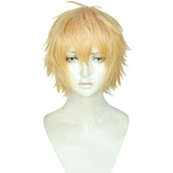 Chainsaw Man Denji Carnival Halloween Party Props Cosplay Wig Heat Resistant Synthetic Hair