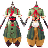 Monster Hunter Rise Yomogi Halloween Carnival Suit Cosplay Costume Dress
