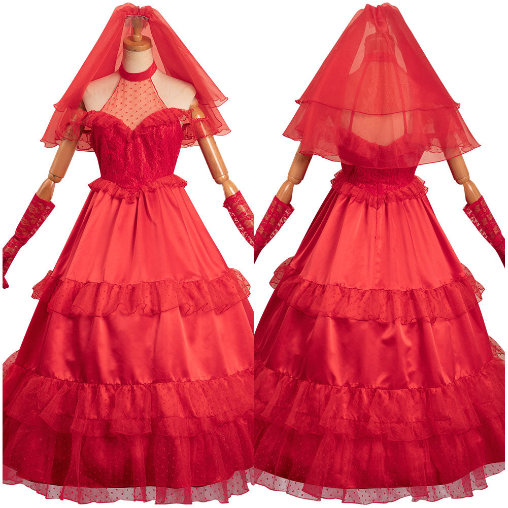 Beetlejuice Lydia Wedding Dress Outfits Halloween Carnival Suit Cospla – TrendsinCosplay Beetlejuice Lydia Wedding Dress Outfits Halloween Carnival Suit Cospla – TrendsinCosplay