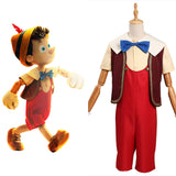 Kids Children  Pinocchio 2022 Pinocchio Cosplay Costume Outfits Halloween Carnival Suit