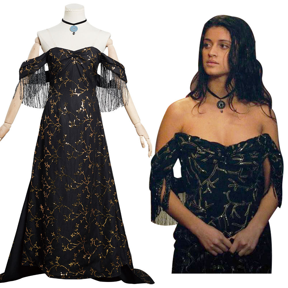 The Witcher - Yennefer of Vengerberg Halloween Carnival Suit Cosplay Costume Dress Outfits