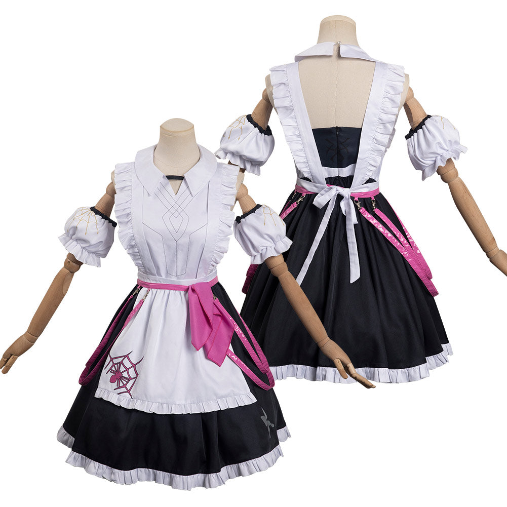 Honkai: Star Rail Kafka Maid Dress Outfits Halloween Carnival Suit Cos ...