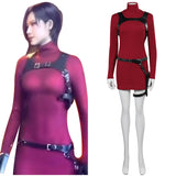Resident Evil 4 Biohazard RE:4 Ada Wong Cosplay Costume Halloween Carnival Party Disguise Suit