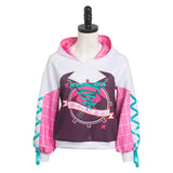 Spider-Man: Into the Spider Verse Gwen Stacy Hoodie Sweater​ Halloween Carnival Cosplay Costume 