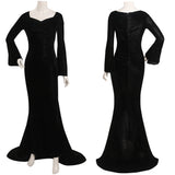 Wednesday - Morticia Addams Cosplay Costume Dress Outfits Halloween Carnival Suit