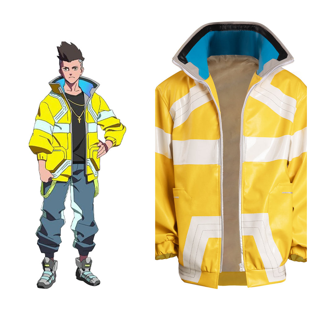 Cyberpunk: Edgerunners - David Cosplay Costume Jacket Coat Outfits Hal ...