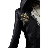Resident Evil Village Cosplay Costume Vampire Lady Dress Outfits Kids Children Halloween Carnival Suit