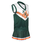 Stranger Things Season 4 Hawkins High School Cheerleading Cosplay Costume Top Skirt Outfits Halloween Carnival Suit